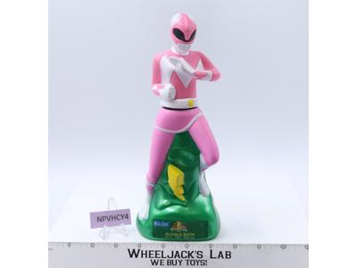 Pink Ranger Bubble Bath EMPTY Bottle MMPR Power Rangers 1994 Kid Care