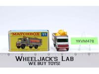 Scaffolding Truck 11 Lesney Matchbox Series 1960's Made In England