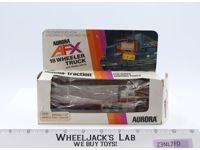 AFX Aurora 18 Wheeler Peterbilt w/ Truck Team Trailer Vintage #1157 New NIB