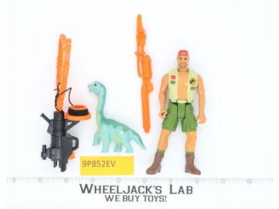 Harpoon Harrison 100% Complete Jurassic Park Series 2 1993 Kenner Vintage Figure