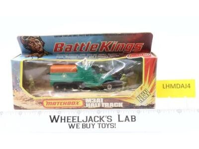 Battle Kings K-108 M3A1 Half Track NEW Matchbox 1974 W/Box England Vintage
