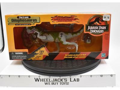Electronic Dilophosaurus Jurassic Park Dinosaurs 1999 Hasbro NEW MISB SEALED