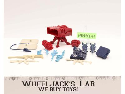 Lot Battle Gear Accessory 4 Set 14 1986 Weapons G.I. Joe Vintage