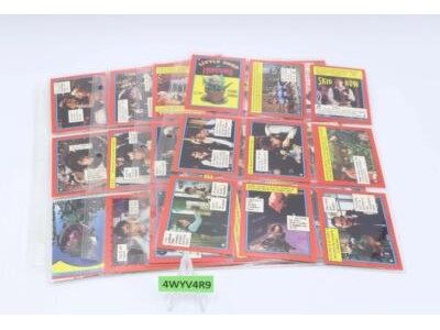 Complete Deck of Little Shop of Horrors Trading Cards #1-44 1986 Topps