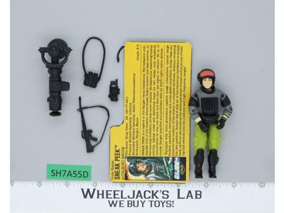 Sneak Peek NIGHT FORCE V2 100% Complete G.I. Joe 1988 Hasbro Vintage Figure