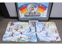 He-Man Masters of the Universe 2 Twin Bed Sheets + Pillowcase MOTU 1983 Mattel