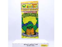 Birthday Party Banner Teenage Mutant Ninja Turtles TMNT 1988 Unique NEW SEALED