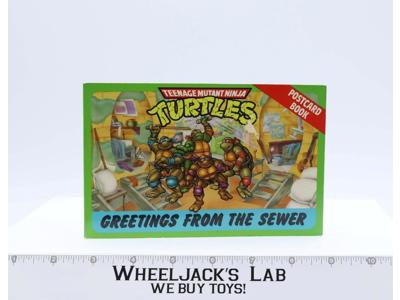 Greetings from the Sewer Teenage Mutant Ninja Turtles Postcard Book 1990 Mirage