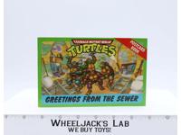 Greetings from the Sewer Teenage Mutant Ninja Turtles Postcard Book 1990 Mirage
