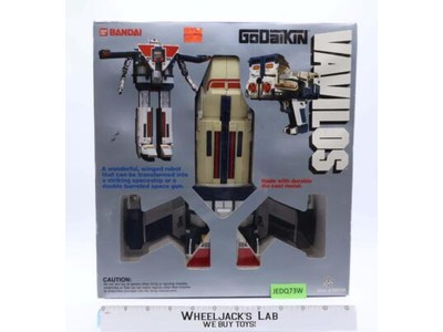 Vavilos 100% Complete W/Box Godaikin 1984 Bandai Popy Chogokin Figure NEW