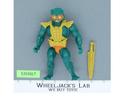 Mer-Man 100% Complete He-Man Masters of the Universe MOTU 1982 Mattel Vintage