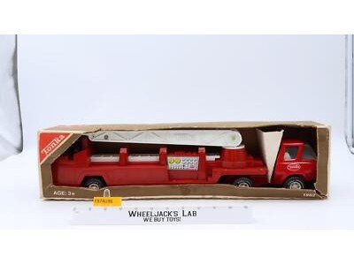 Aerial Ladder Fire Engine No.5  #1976 Pressed Steel 1970s Tonka NEW MIB