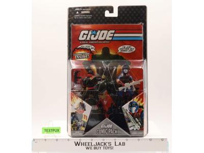 Iron Grenadier vs Cobra Viper GI Joe Comic Pack 2008 Hasbro NEW MOSC SEALED