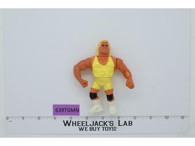 Mr. Perfect 100% Complete Yellow WWF WWE Hasbro Wrestling 1990 Titan Sports