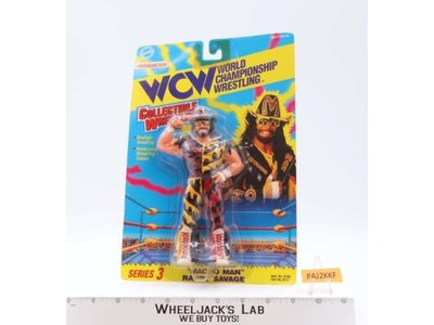 Randy Savage Series 3 WCW Collectible Wrestlers MOSC Original Toymakers 1994