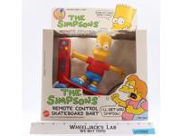 Remote Control Skateboard Bart The Simpsons 1990 Mattel Action Figure NEW SEALED