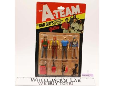 The Bag Guys The A-Team 1983 Galoob Action Figures NEW MOSC SEALED