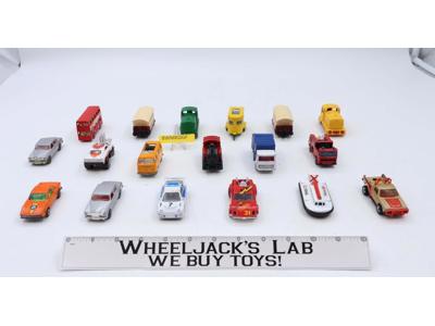 Lot of 18 Miscellaneous Cars/Vehicles/Trucks Vintage Matchbox