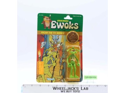 Dulok Shaman W/Coin Star Wars Ewoks 1985 Kenner Action Figure NEW MOSC SEALED