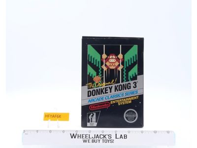 The Original Donkey Kong 3 Nintendo Entertainment System NES 1985 Arcade WORKS
