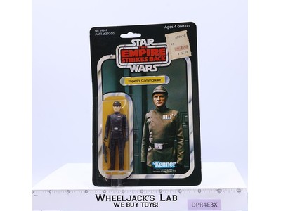 Imperial Commander 41 Back-E Star Wars ESB 1980 Kenner Figure NEW MOSC SEALED