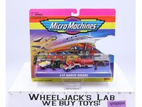#19 Ranch Riders Micro Machines 1996 Galoob NEW SEALED MOSC DAMAGED CARD