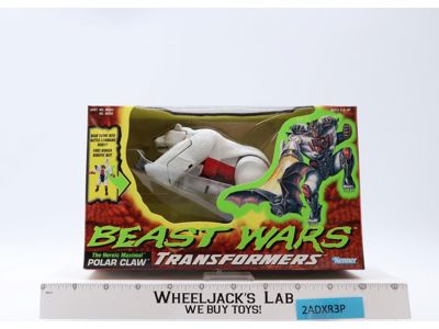Polar Claw Transformers Beast Wars 1995 Hasbro Action Figure NEW MIB
