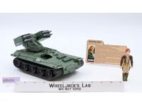 Wolverine W/Cover Girl GI Joe 1983 Hasbro Vintage Action Figure Vehicle