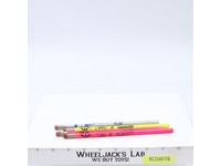 Lot of 4 Atari Pencils 1980s Vintage Unused Battlezone Missile Command Tempest