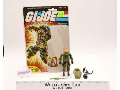 Rip Cord V1 100% Complete W/Cardback G.I. Joe 1984 Hasbro Vintage Action Figure