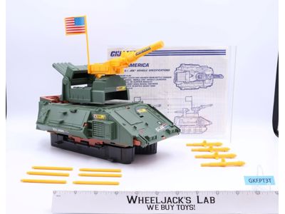 Fort America Tank 100% Complete GI Joe 1991 Hasbro Vintage Action Figure Vehicle