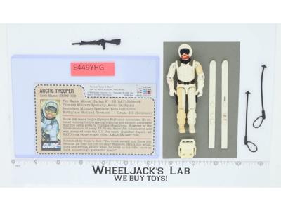 Snow Job V1 RED BACK MAIL AWAY 100% Complete G.I. Joe 1983 Hasbro Vintage Figure