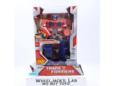 Optimus Prime 100% Complete Transformers 20th Anniversary RID 2006 Hasbro Figure
