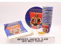 Lot of Birthday Party Supplies He-Man MOTU Masters Of The Universe 1983 Mattel