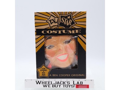 TV Star Jane Jetson 1963 Halloween Costume & Mask w/Box Ben Cooper Child MEDIUM