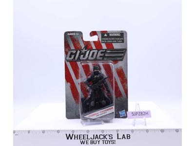 Cobra Trooper BLACK GI Joe Dollar General 2011 Action Figure NEW MOSC SEALED