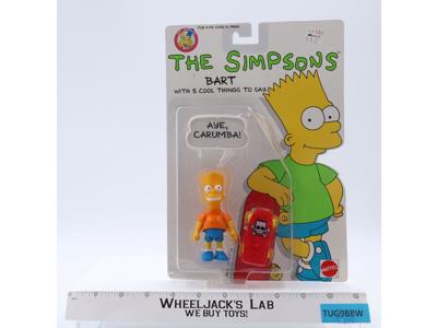 Bart The Simpsons 1990 Mattel Vintage Action Figure NEW MOC