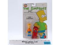 Bart The Simpsons 1990 Mattel Vintage Action Figure NEW MOC
