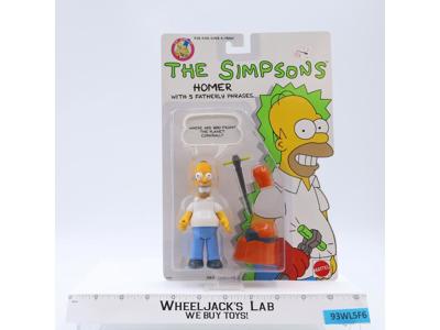 Homer The Simpsons 1990 Mattel Vintage Action Figure NEW MOC