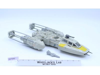 Y-Wing Fighter 100% Complete WORKS Star Wars ROTJ 1983 Kenner Figure Vehicle