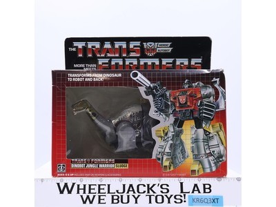 Sludge Dinobot G1 TRANSFORMERS 1985 Vintage Action Figure MISB NEW