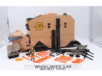 Mobile Command Center W/ Steam-Roller GI Joe 1987 Hasbro Action Figure Playset