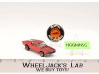 Custom Mustang Red 1968 Hot Wheels Mattel Redline RL White Interior W/ BUTTON