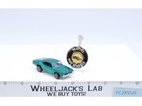 Custom Barracuda Aqua 1967 Hot Wheels Mattel Vintage Redline RL w/ Button Nice!