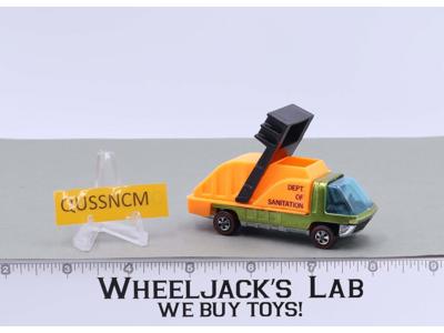 The Heavyweights Waste Wagon Lime 1971 Hot Wheels Mattel Vintage Redline RL