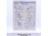 Dreadnok Air Skiff 1987 ORIGINAL Instructions Blueprints G.I. Joe Hasbro