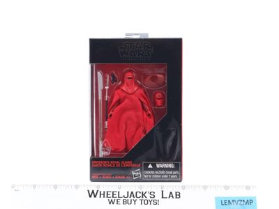 Emperor's Royal Guard Star Wars Black Series 2016 Hasbro 3.75" NEW SEALED