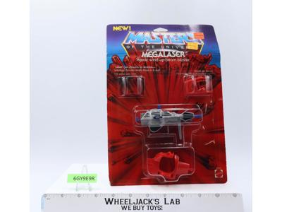 Megalaser He-Man Masters of the Universe MOTU 1985 Mattel MOSC NEW SEALED