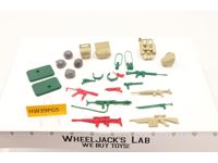 Lot Battle Gear Accessory 3 Set 5 Complete 1985 Weapons G.I. Joe Vintage