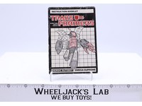 Omega Supreme Action Figure Instruction Manual 1985 Hasbro G1 Transformers